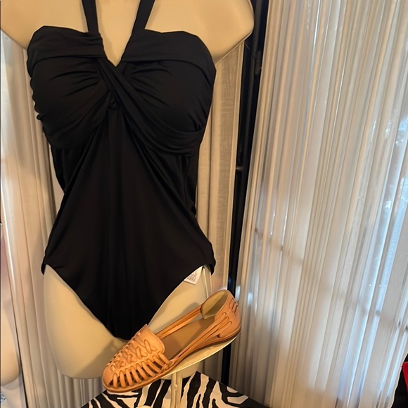 Seafolly Other - Seafolly Black Halter One-Piece Swimsuit